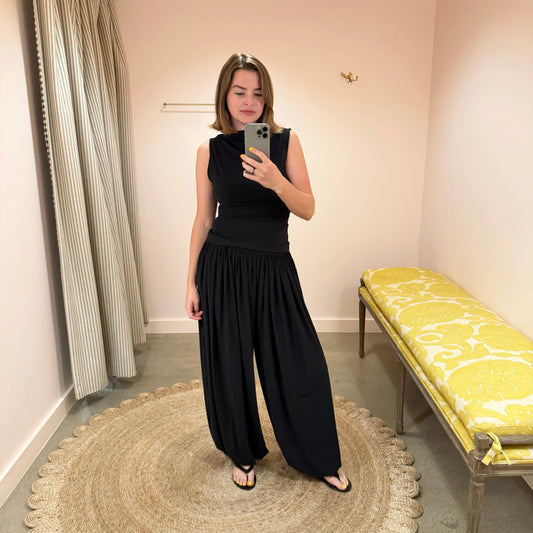 Balloon Pants in Black-Pants-Reyèm-eugenienewport