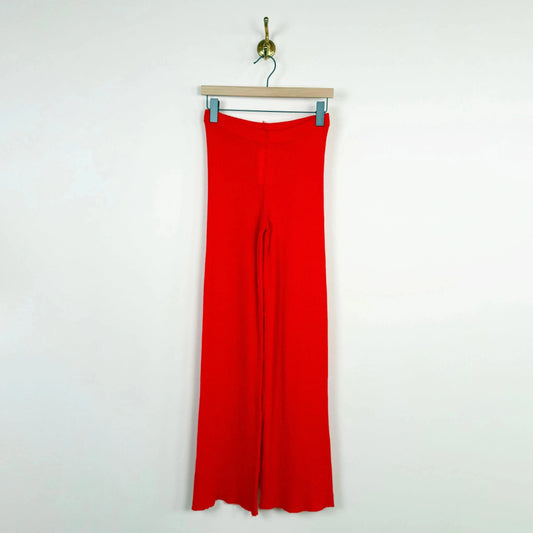 Bella Pants in Red-Pants-Gudrun & Gudrun-eugenienewport