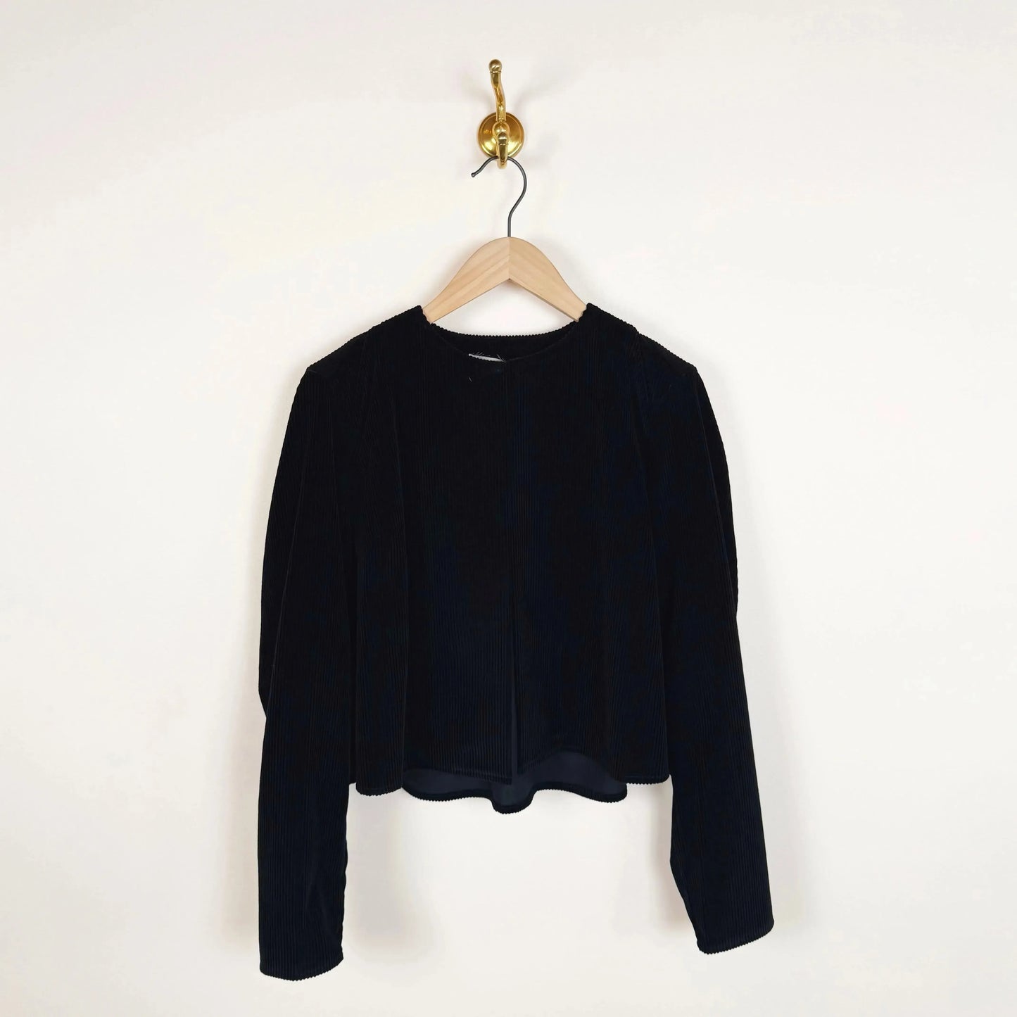 Benn Jacket in Black Cord-Jackets-Eleph-eugenienewport