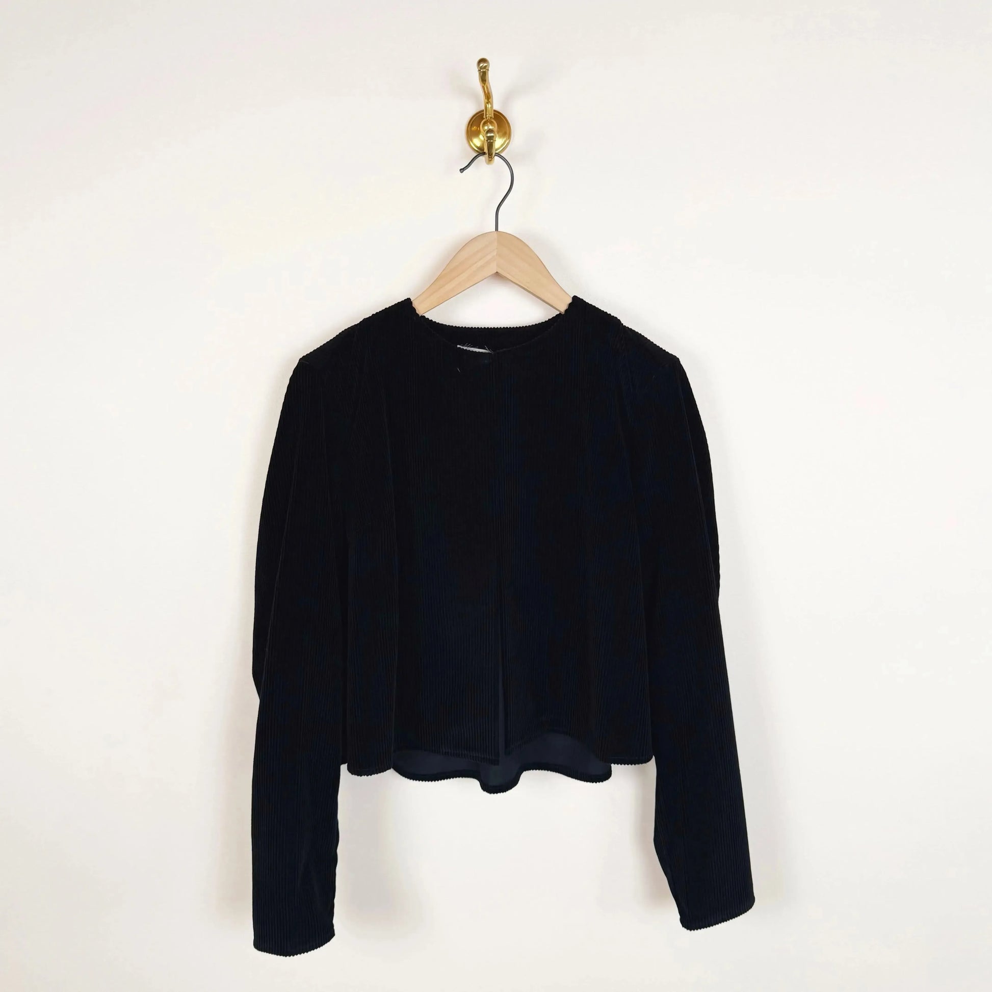 Benn Jacket in Black Cord-Jackets-Eleph-eugenienewport