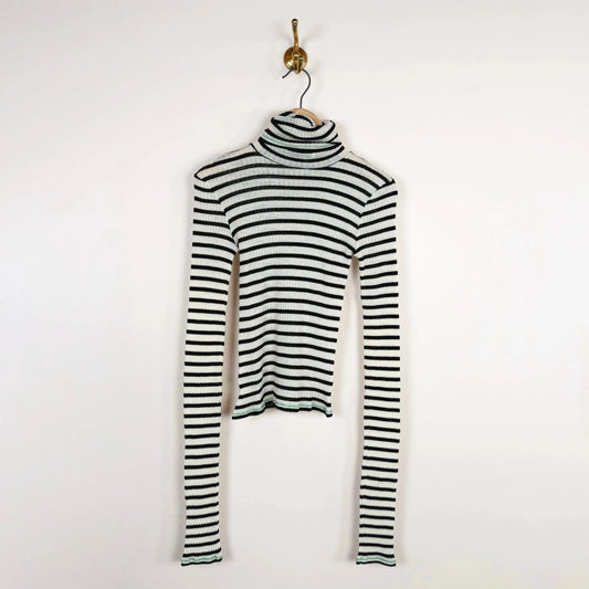 Biba in Ecru/Black-Tops-La Fetiche-eugenienewport