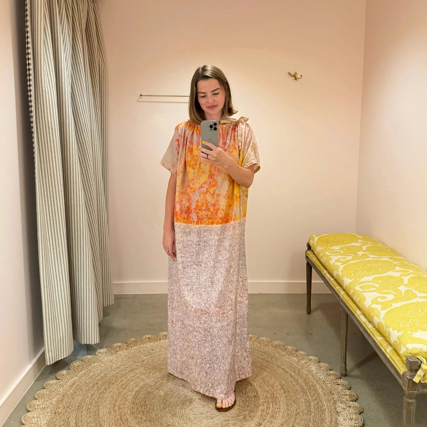 Big Dress in Print F-Dresses-Anntian-eugenienewport