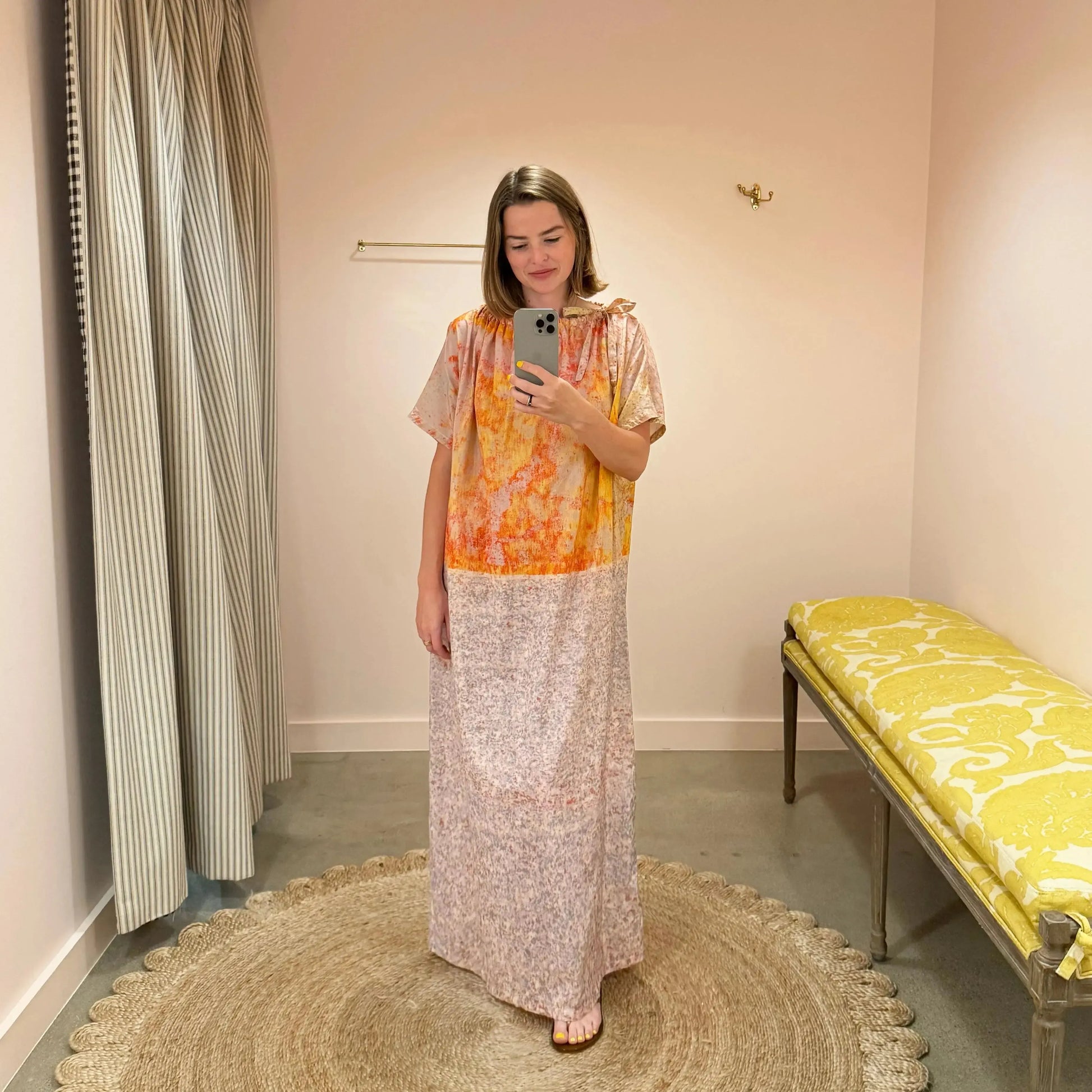 Big Dress in Print F-Dresses-Anntian-eugenienewport