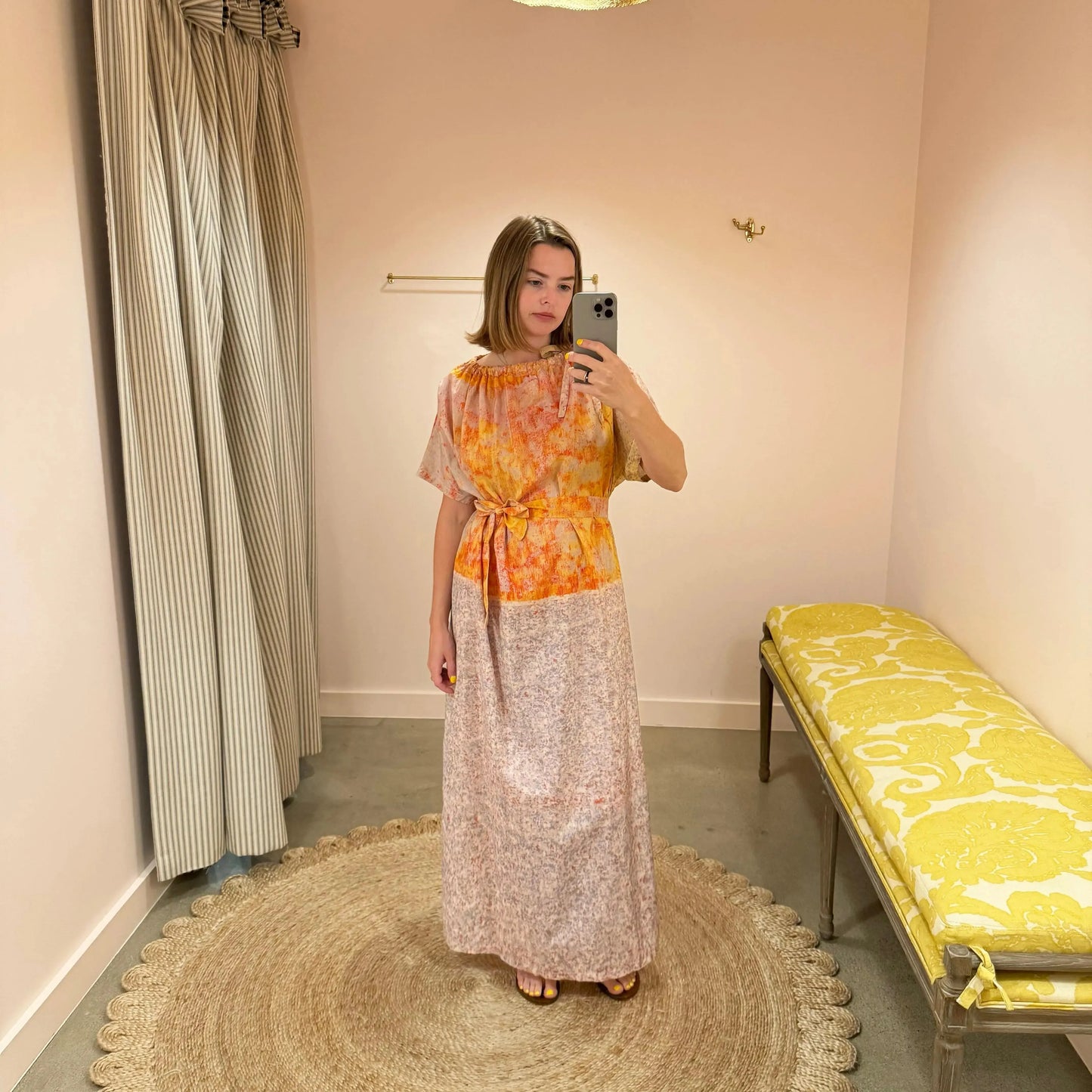 Big Dress in Print F-Dresses-Anntian-eugenienewport