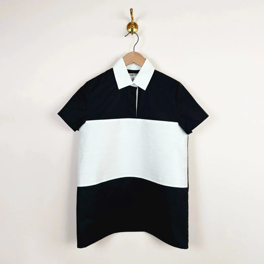 Black Polo Dress-Dresses-A Letter-eugenienewport