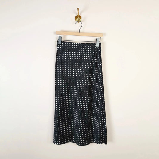 Blondie Skirt in Polka Dot-Skirts-Aquarius Cocktail-eugenienewport
