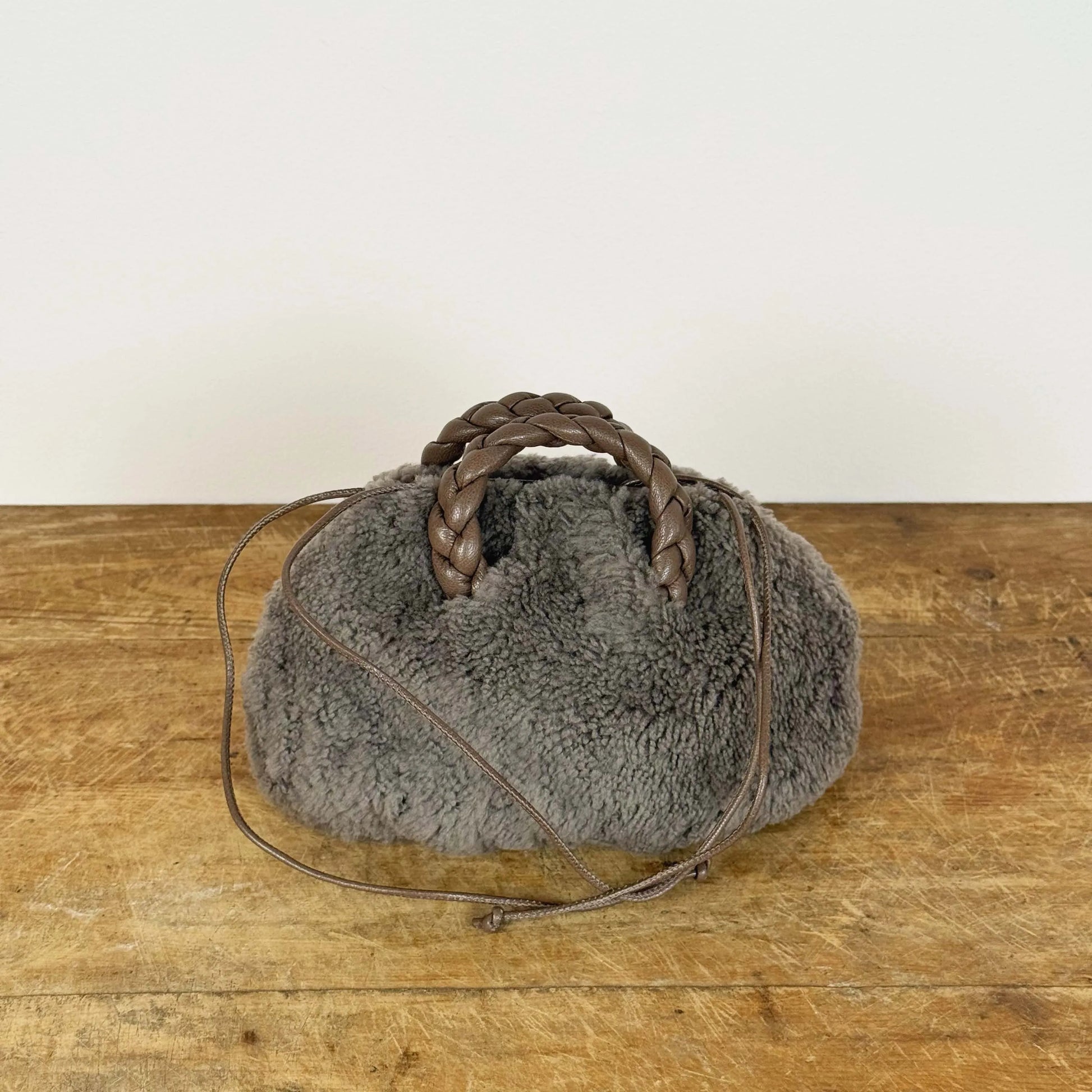 Bombon Shearling in Warm Taupe-Accessories-Hereu-eugenienewport