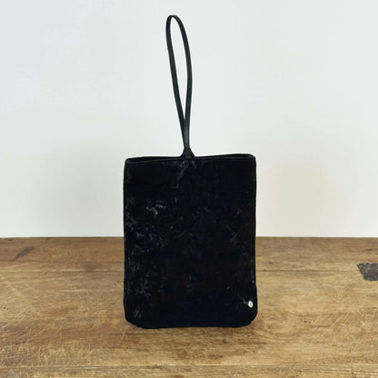Bundle Velvet Pouch in Black-Valesque-eugenienewport