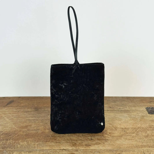 Bundle Velvet Pouch in Black-Valesque-eugenienewport