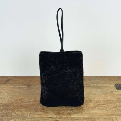 Bundle Velvet Pouch in Black-Valesque-eugenienewport