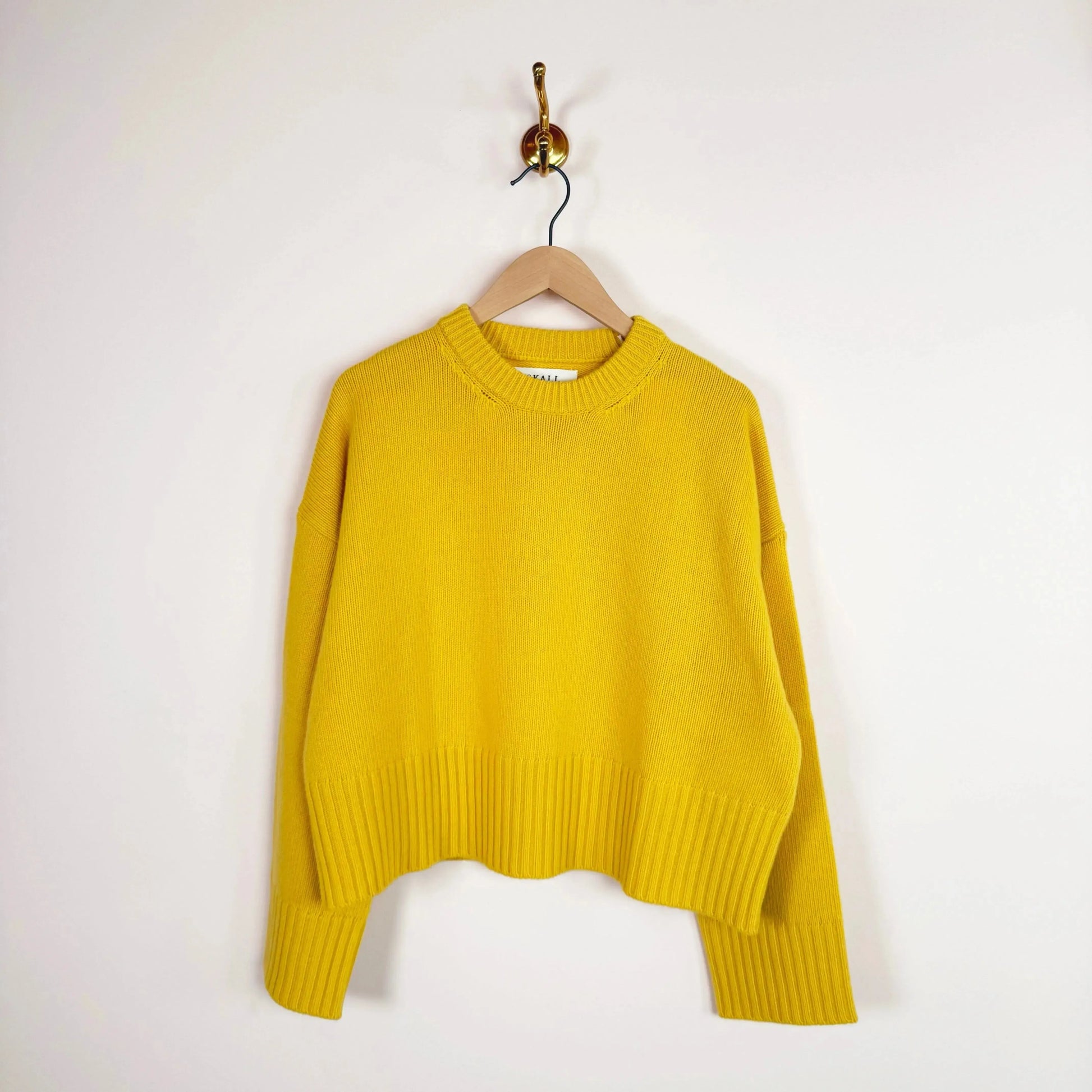 Campa Jumper in Yellow-Sweaters-Skall-eugenienewport