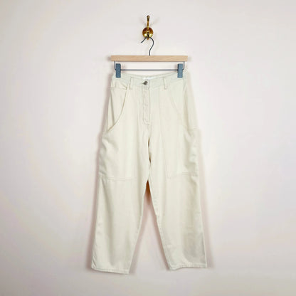 Cargo Barrel Jean in Natural-Pants-James Street-eugenienewport