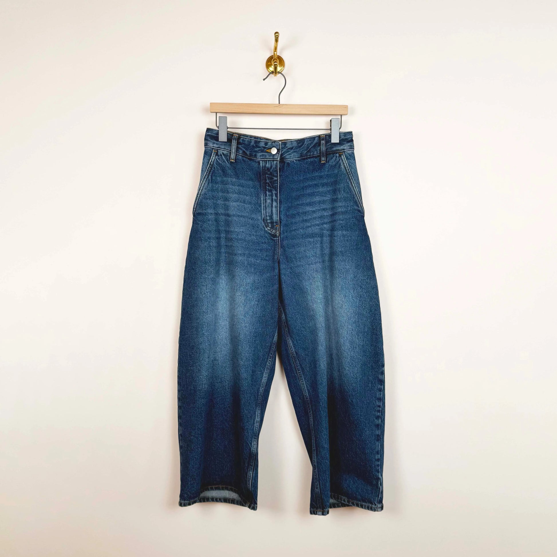 Chalco Denim in Worn Wash Indigo-Denim-Studio Nicholson-eugenienewport