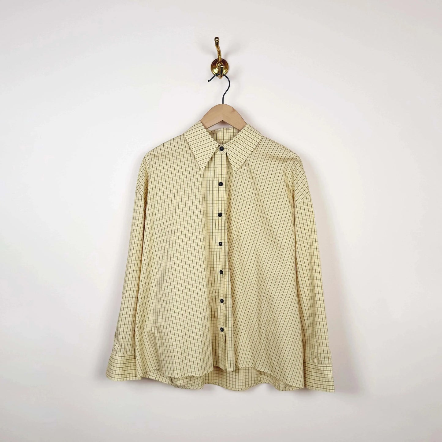 Checked Oversized Shirt-Tops-Cordera-eugenienewport