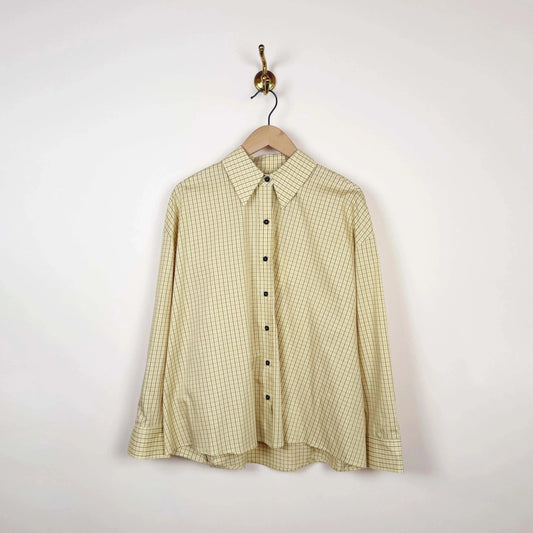 Checked Oversized Shirt-Tops-Cordera-eugenienewport