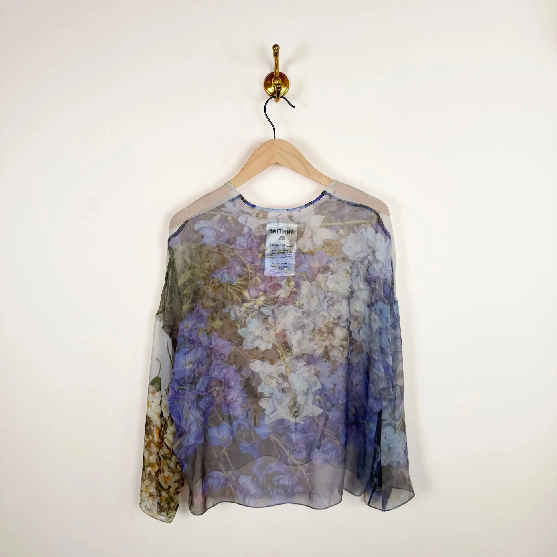 Chiffon Silksweater in Print S-Tops-Anntian-eugenienewport
