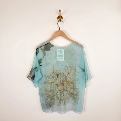 Chiffon T-Shirt in Print S-Tops-Anntian-eugenienewport
