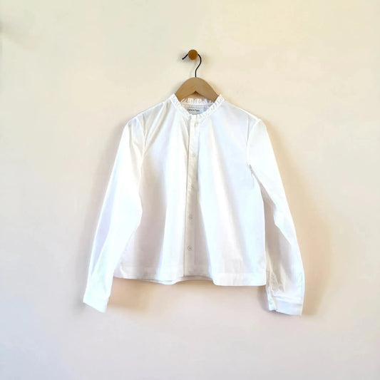 Claud Blouse in White-Tops-Fabiana Pigna-eugenienewport