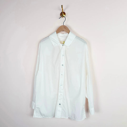 Claudia Shirt in Off White-Tops-Nitto-eugenienewport
