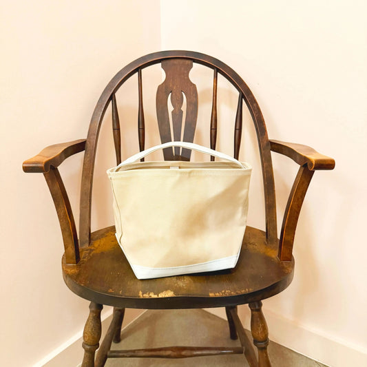 Cube Tote Basic in Light Beige/Water-Accessories-Tembea-eugenienewport