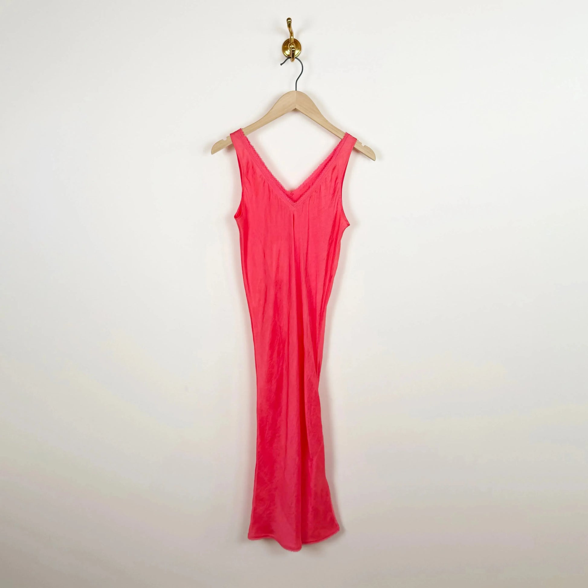 Daphne Long Dress in Deep Pink-Dresses-Rubia & Neel-eugenienewport