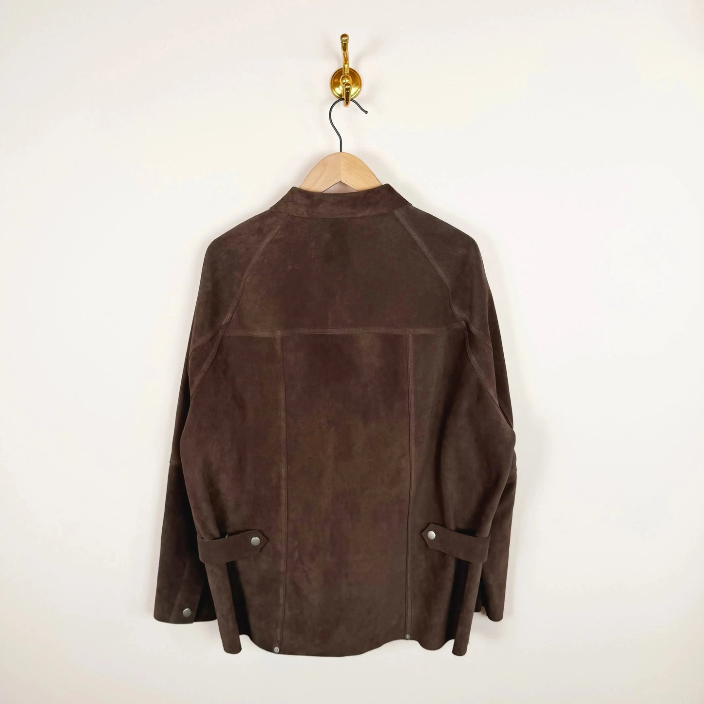 Dash Jacket in Suede Grey-Jackets-Studio Nicholson-eugenienewport