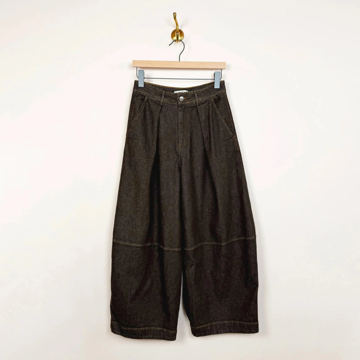 Deadbeat Trouser in Brown-Pants-YouMustCreate-eugenienewport