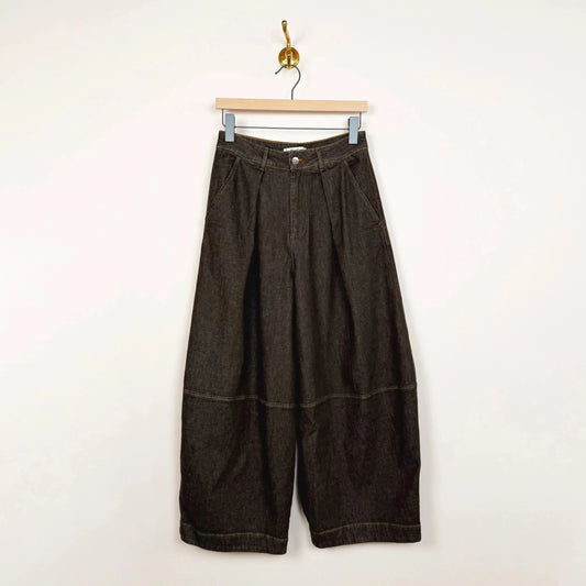 Deadbeat Trouser in Brown-Pants-YouMustCreate-eugenienewport
