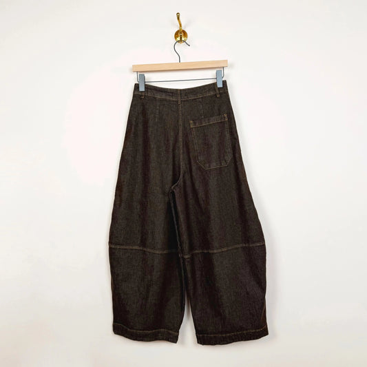 Deadbeat Trouser in Brown-Pants-YouMustCreate-eugenienewport