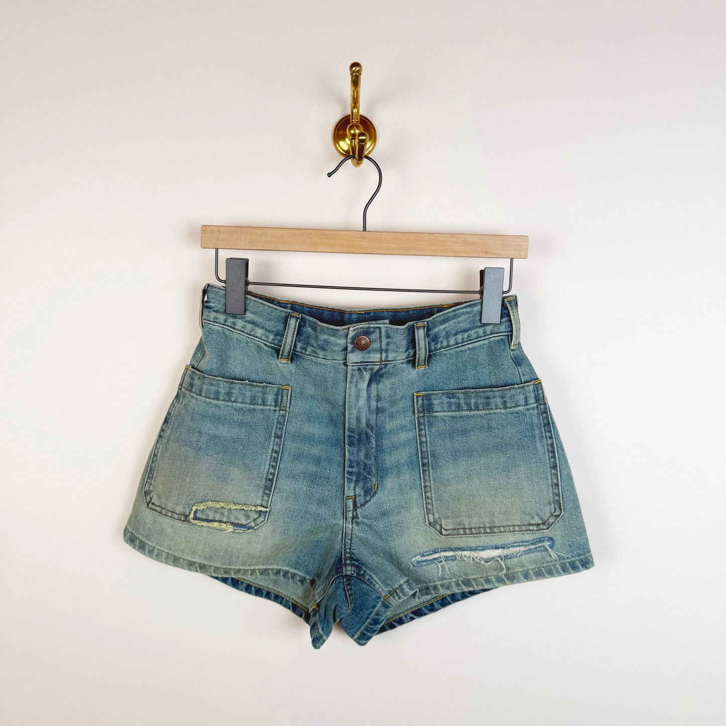 Deck Shorts in Reed Indigo-Shorts-Denimist-eugenienewport