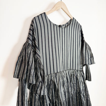 Dress 0460045 in Black Stripe