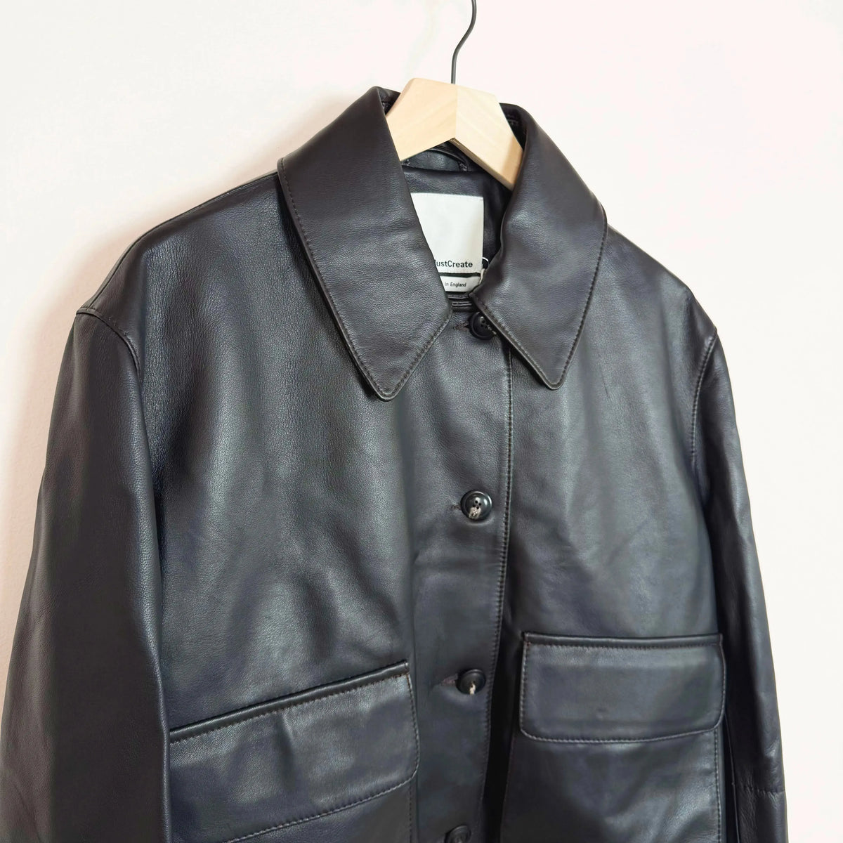 Edge Jacket in Dark Brown-Jackets-YouMustCreate-eugenienewport