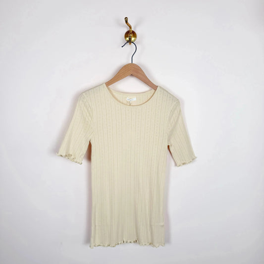 Edie Tee in Light Beige-T-Shirts-Skall-eugenienewport