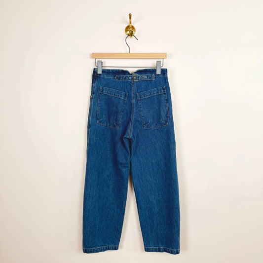 Elkin Pant in Cool Indigo-Denim-Rachel Comey-eugenienewport