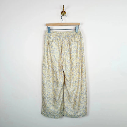 Embroidery Tuck Pants in Vanilla-Pants-Bunon-eugenienewport