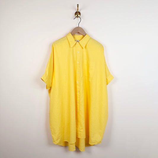 Emma Shirtdress in Yellow