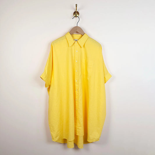 Emma Shirtdress in Yellow
