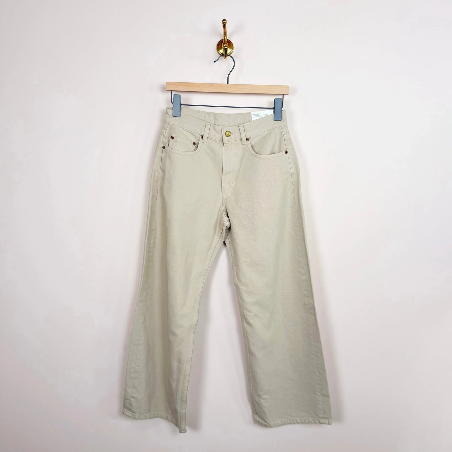Floppy Jeans in Chalk Overdye-Denim-B Sides-eugenienewport