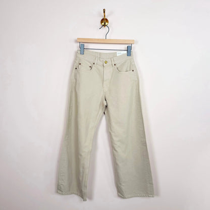 Floppy Jeans in Chalk Overdye-Denim-B Sides-eugenienewport