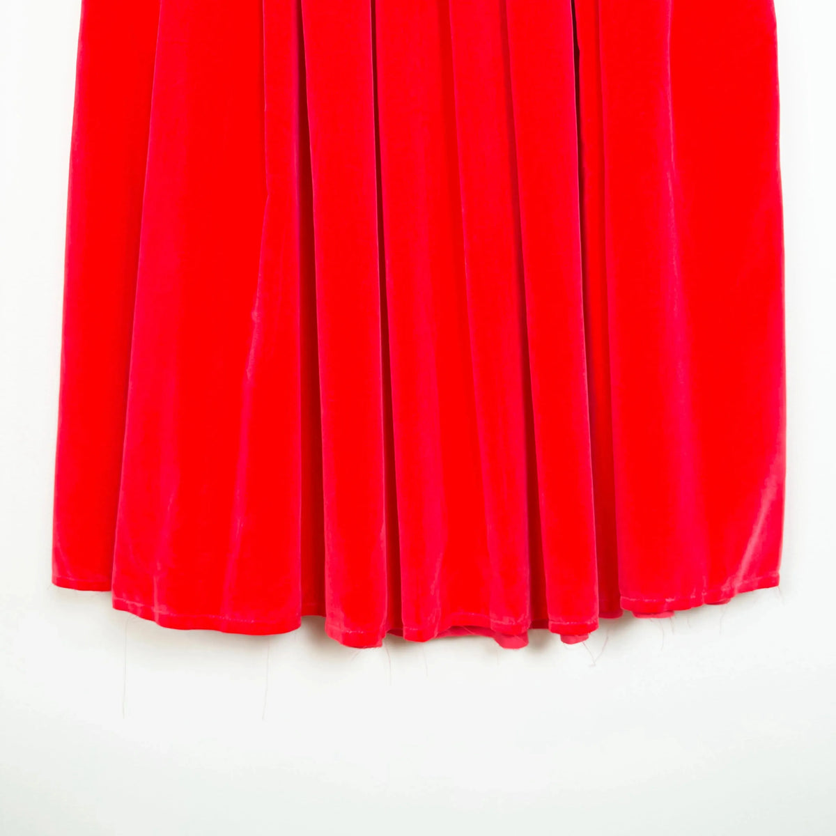 Gelsa Skirt in Velvet Ciliegia-Skirts-Nitto-eugenienewport