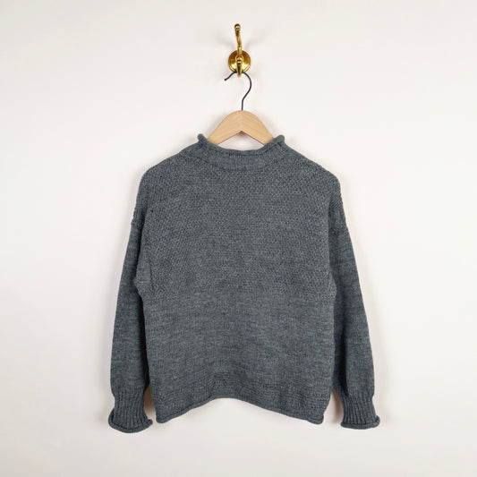 Grey Knit Jumper