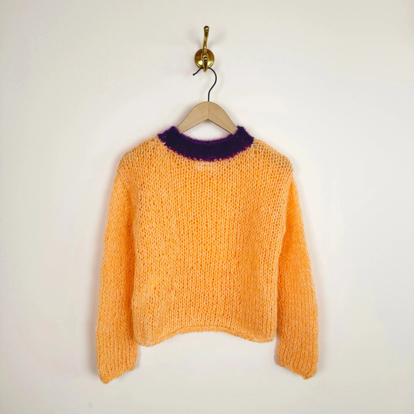 Hazy Sweater in Peach/Purple-Sweaters-Gudrun & Gudrun-eugenienewport
