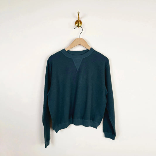 Hina Reversed Sweatshirt in Blue Graphite-Sweatshirts-Sunray-eugenienewport