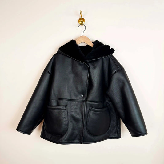 Holland Coat in Black-Coats-Cawley-eugenienewport