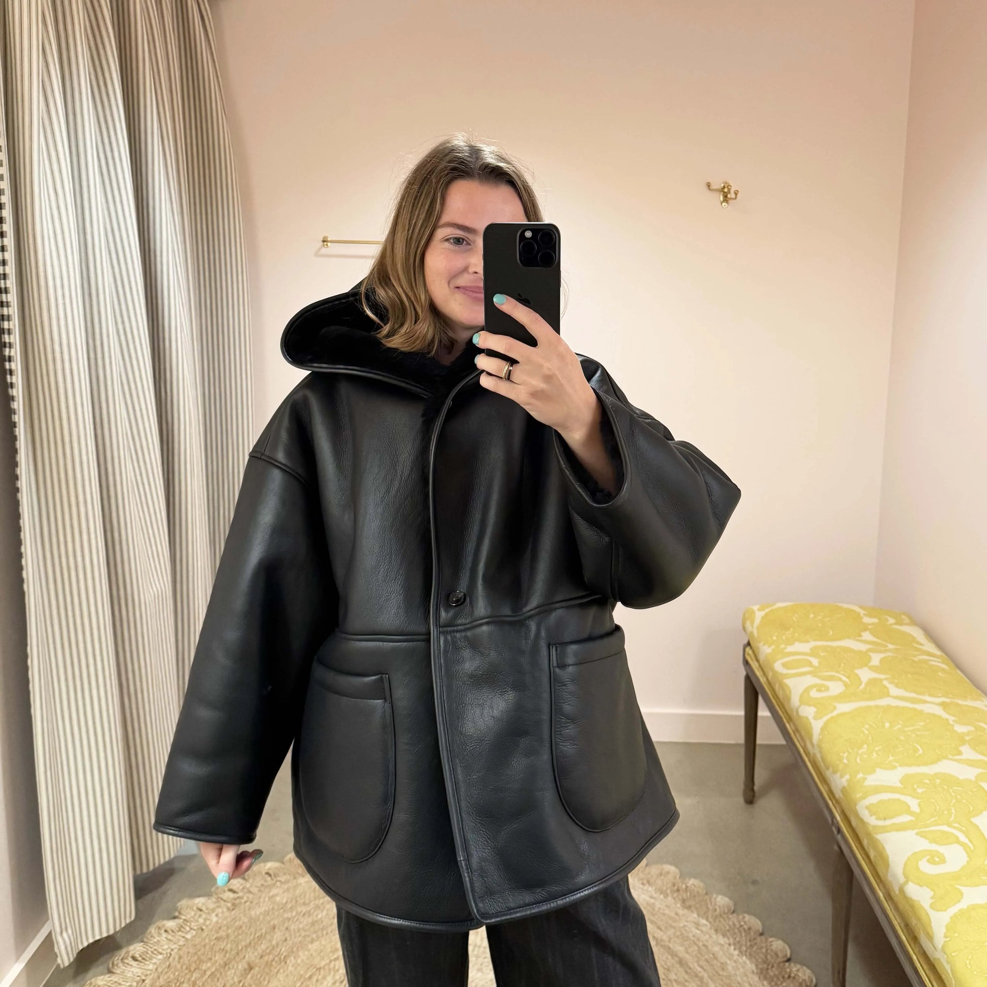 Holland Coat in Black-Coats-Cawley-eugenienewport