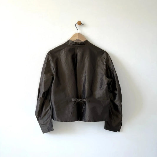 Jacket 0450002 in Moss-Jackets-Christian Peau-eugenienewport