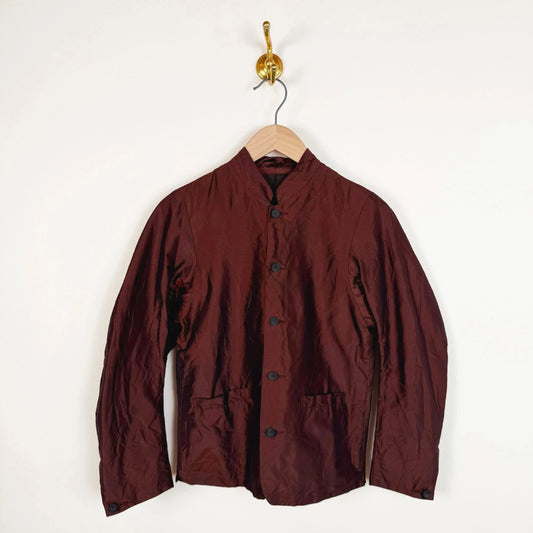 Jacket 0450007 in Purple Brown-Jackets-Christian Peau-eugenienewport