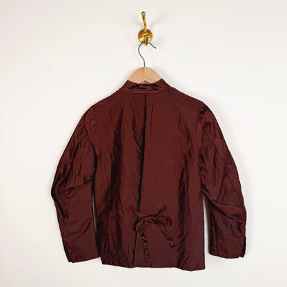 Jacket 0450007 in Purple Brown