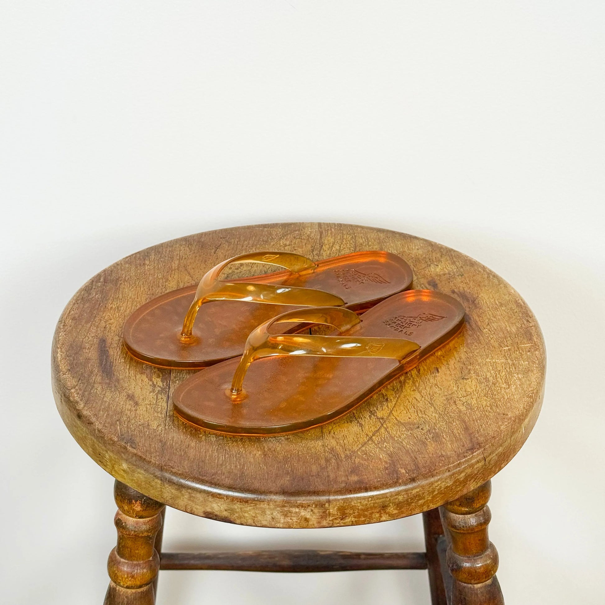 Jelly Flip Flop in Caramel-Shoes-Ancient Greek Sandals-eugenienewport