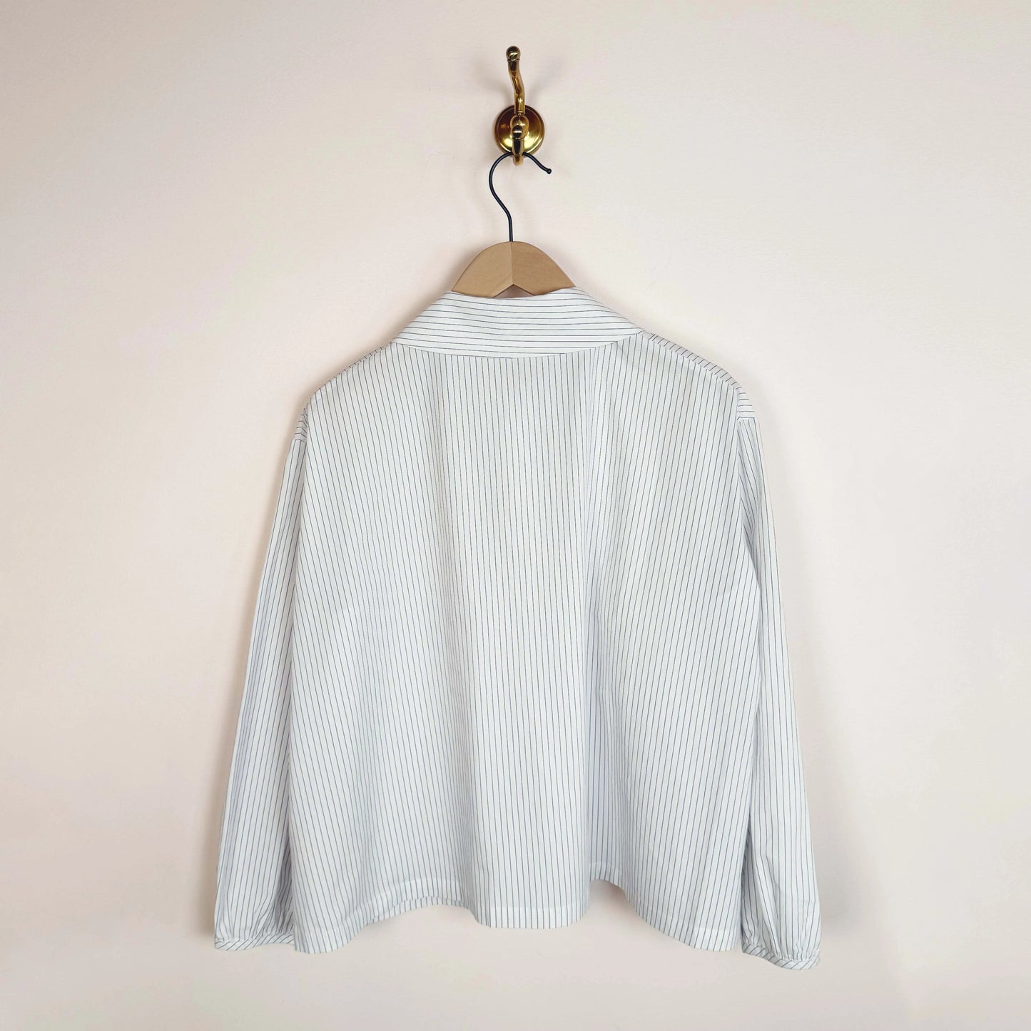 Jessie Shirt in Blue/White Stripe-Tops-Cawley-eugenienewport